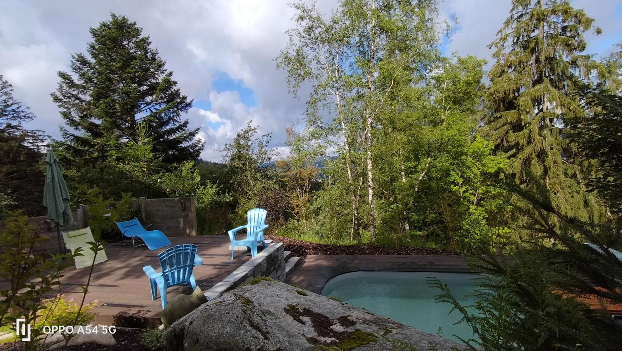 Chalet Luxe 12 Personnes Spa Sauna Vosges-Gerardmer Le Tholy Buitenkant foto
